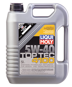 olej silnikowy 5W40 5L Top-Tec 4100 LIQ 5W40 TT 4100 5L LIQUI MOLY
